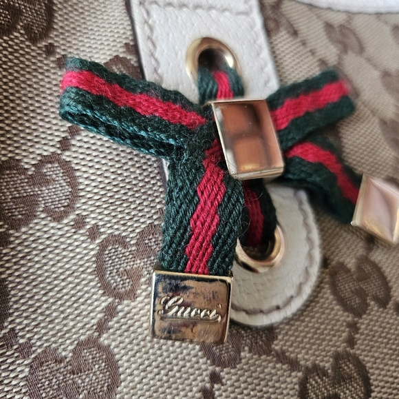 GUCCI Monogram Princy Tote off white - Picture 12 of 16